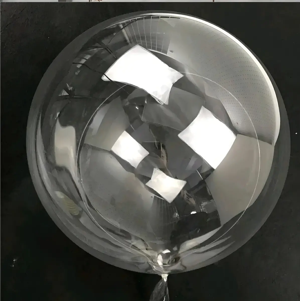 20 Unidades Balão Bubble 18 Polegadas 45cm Transparente Top - Genérica Bobo Balloon Transparente bubble