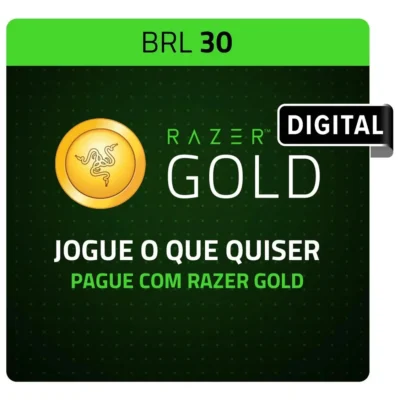 Razer Gold Digital R$ 30 (digital)