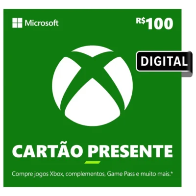Xbox Cartão Presente R$ 100 Gift card (Digital)