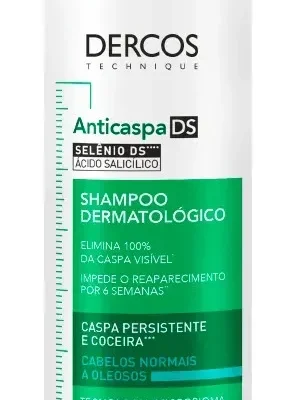 Shampoo Anticaspa Cabelos Normais a Oleosos, Dercos DS Vichy, 300g
