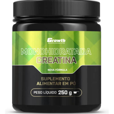 Creatina Growth Supplements Monohidratada em pó Sem sabor x 250g