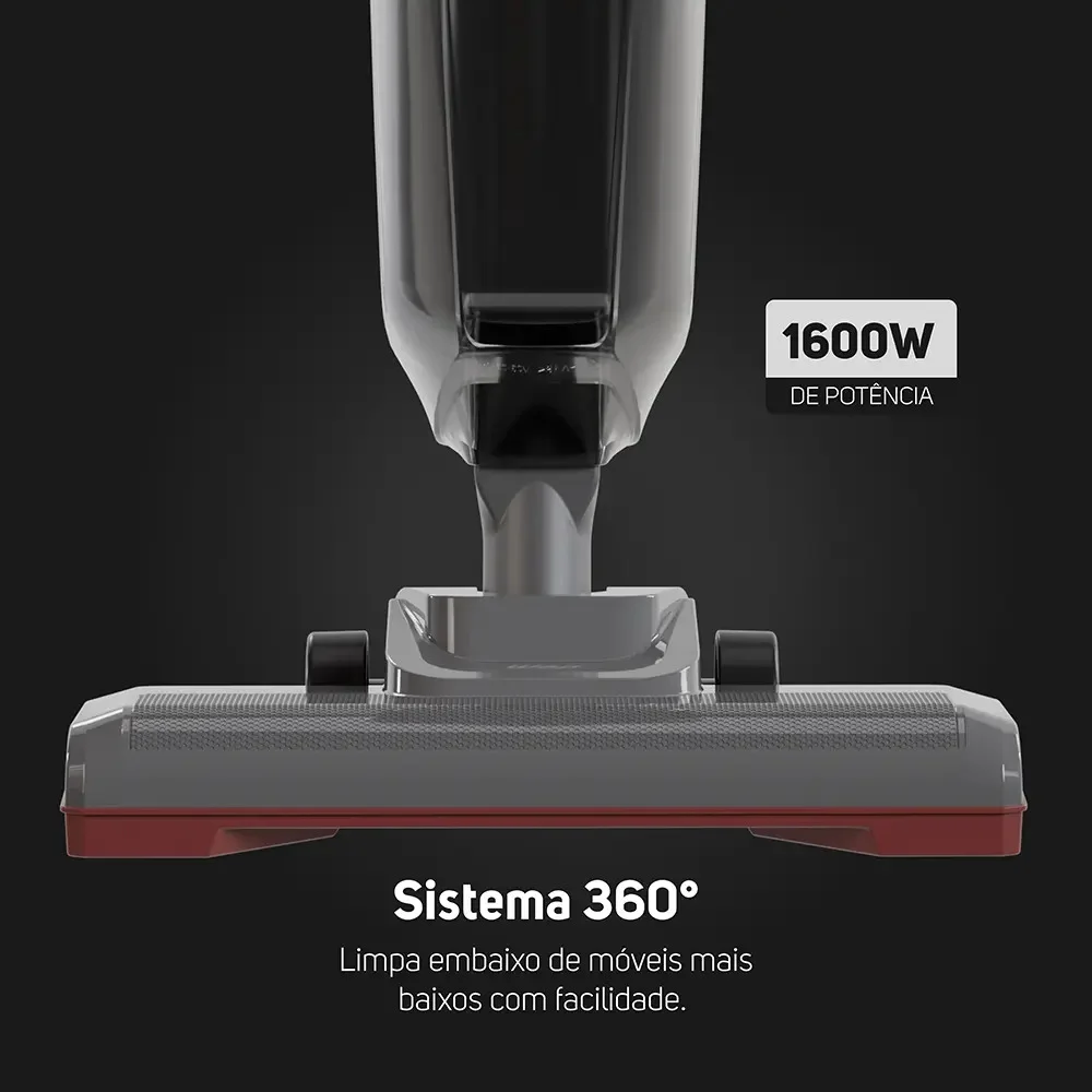 Aspirador Vertical WAP POWER SPEED MAX - vista lateral - foto 2 de 6