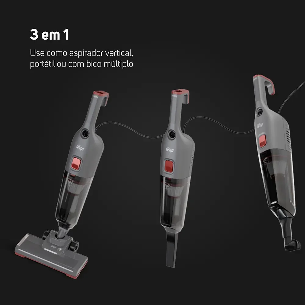 Aspirador Vertical WAP POWER SPEED MAX - detalhes - foto 3 de 6