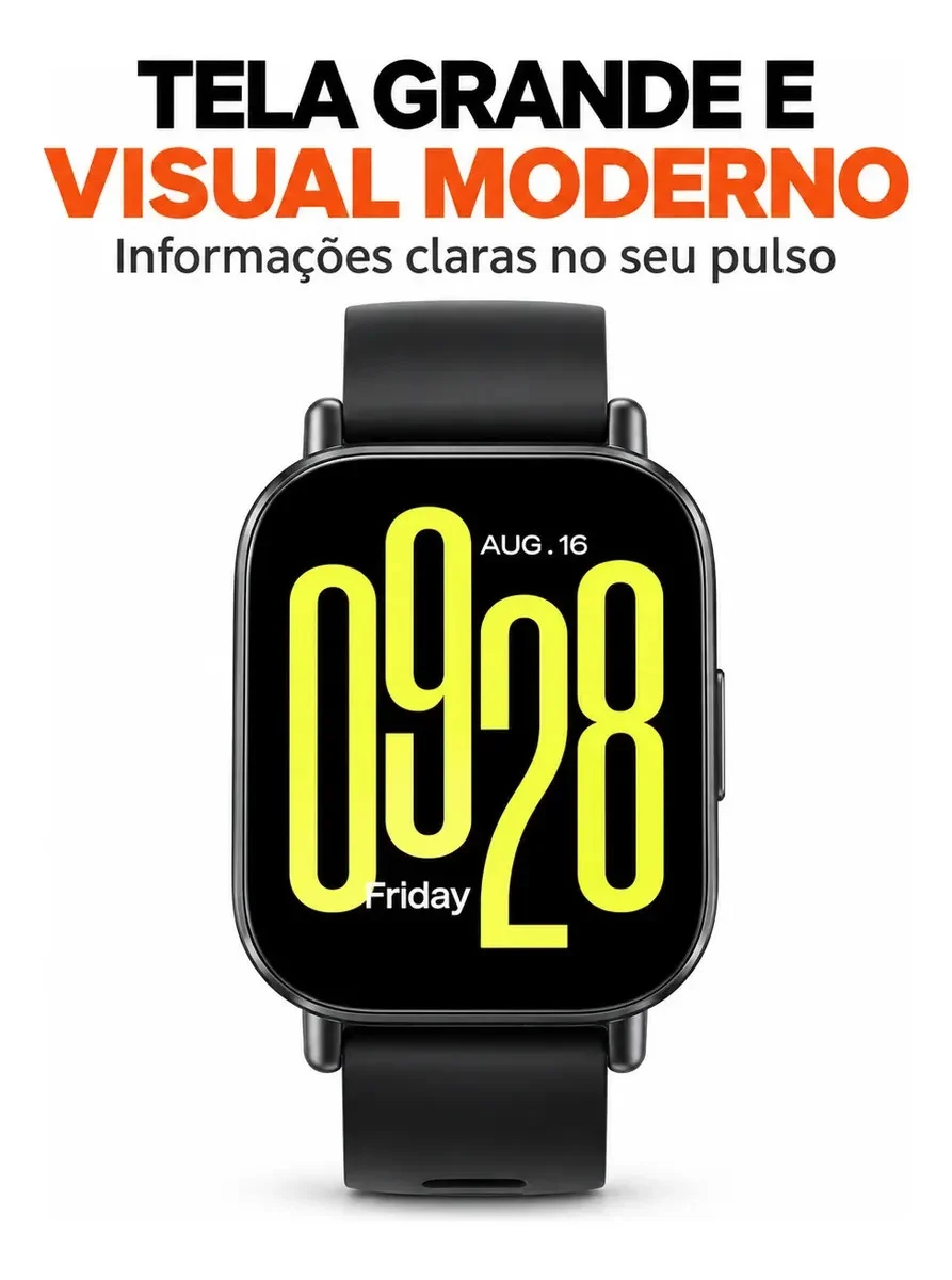 Smartwatch Xiaomi Redmi Watch 5 Active - vista lateral - foto 2 de 4