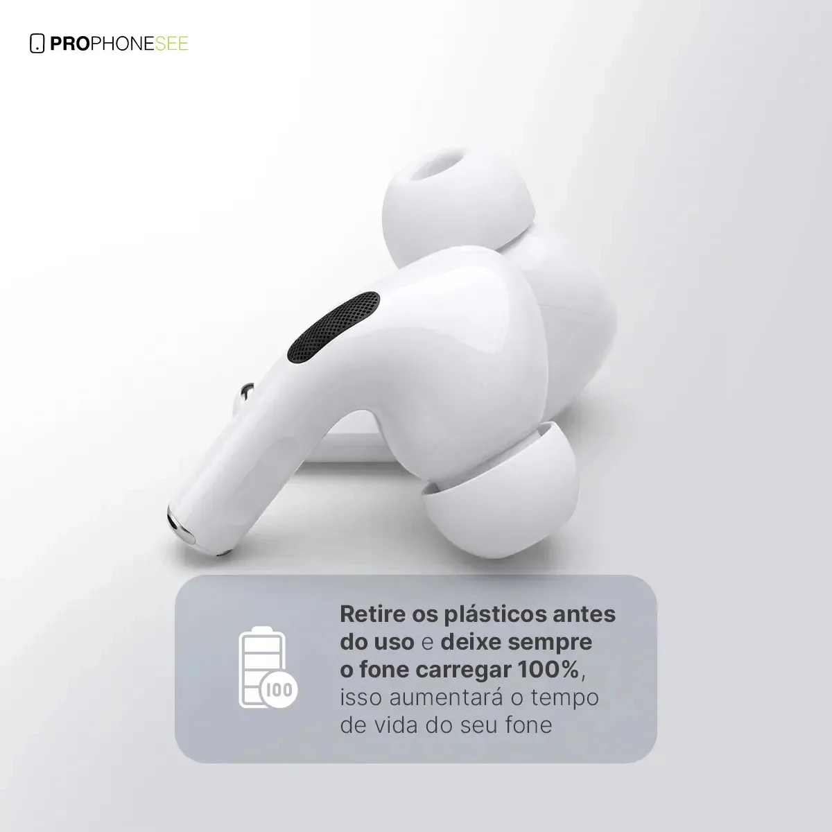 Fone Ouvido Bluetooth Compatível Com Iphone PRO PHONE SEE - outro ângulo - foto 4 de 4