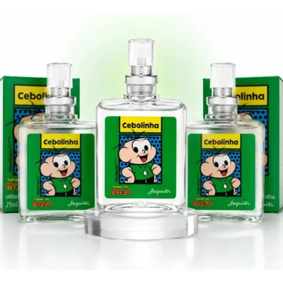 Kit 3 Perfumes Cebolinha Jequiti 25ml Infantil Turma da Mônica Colônia Masculina Kit Presente Original
