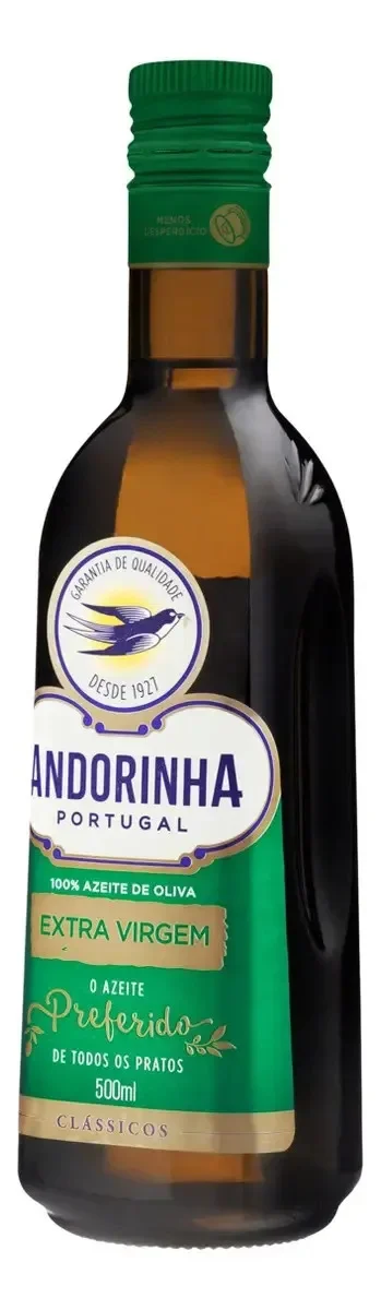 Azeite de Oliva Extra Virgem Vidro Andorinha - detalhes - foto 3 de 4