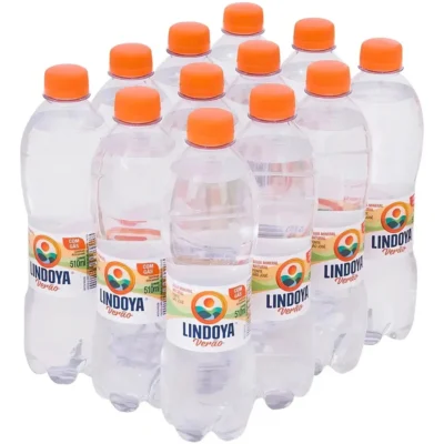 Água Mineral Lindoya Verão Tradicional 500 ml c/Gás Kit com 12 unidades