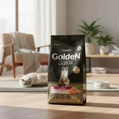 Golden Premium Especial Gatos Adultos Castrados Frango Castrados 10.1KG