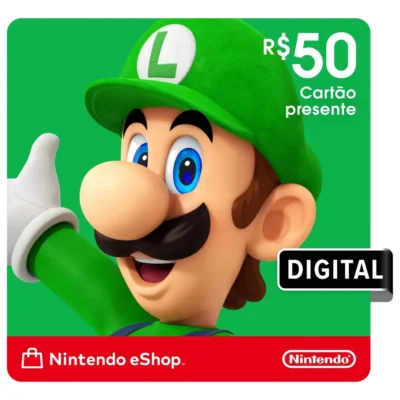 Nintendo Gift Card eShop R$ 50 (Digital)