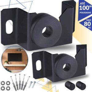 Suporte TV Fixo Universal 10" a 100" Polegadas Forte Para Todas as Marcas - Parosflux