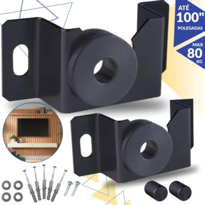 Suporte TV Fixo Universal 10" a 100" Polegadas Forte Para Todas as Marcas