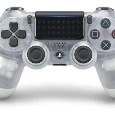 Controle joystick sem fio Sony PlayStation Dualshock 4 Wireless controller crystal