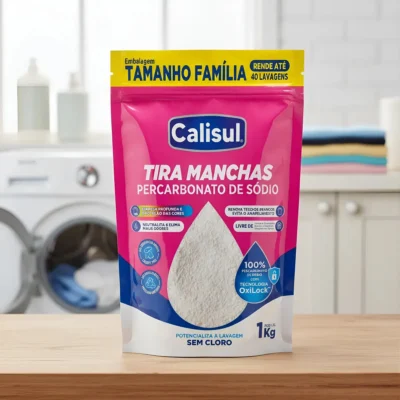 Percarbonato De Sódio 100% Puro Tira Manchas Alvejante - 1kg Calisul Original