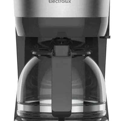 Cafeteira elétrica Electrolux inox filtro permanente removivel corta pingos capacidade 600ml 15 xicaras função manter aquecido sistema ECM10