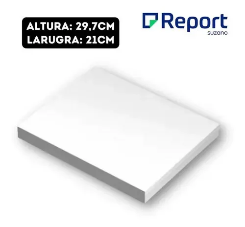 Caixa Papel Sulfite A4 Report 10 - em uso - foto 5 de 6