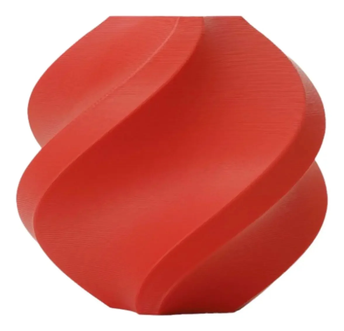 Bambu Lab PLA Lite vermelho - vista lateral - foto 2 de 4