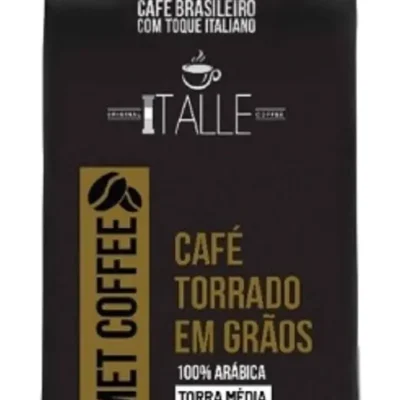 Cafe Graos Torrado Torra Media Arábica Em Grãos 1kg Gourmet