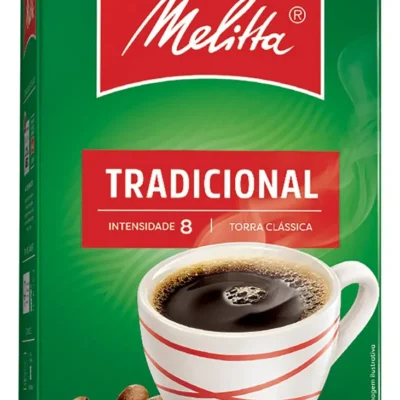 Café Torrado e Moído Tradicional Caixa 500g Melitta Intenso A Vácuo