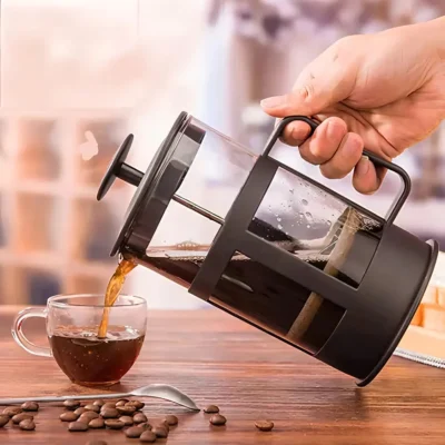 Cafeteira Prensa Francesa 600 Ml Café Expresso Leite Cremoso