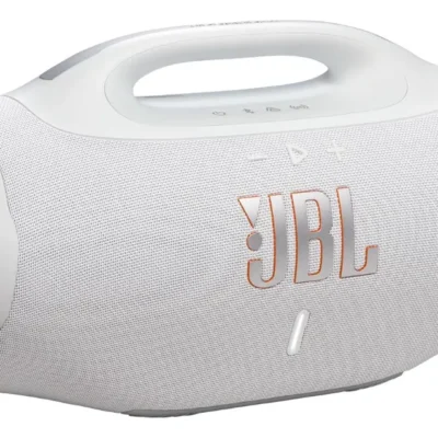 Caixa de Som Bluetooth À Prova D'água Boombox 4 JBL - Branca