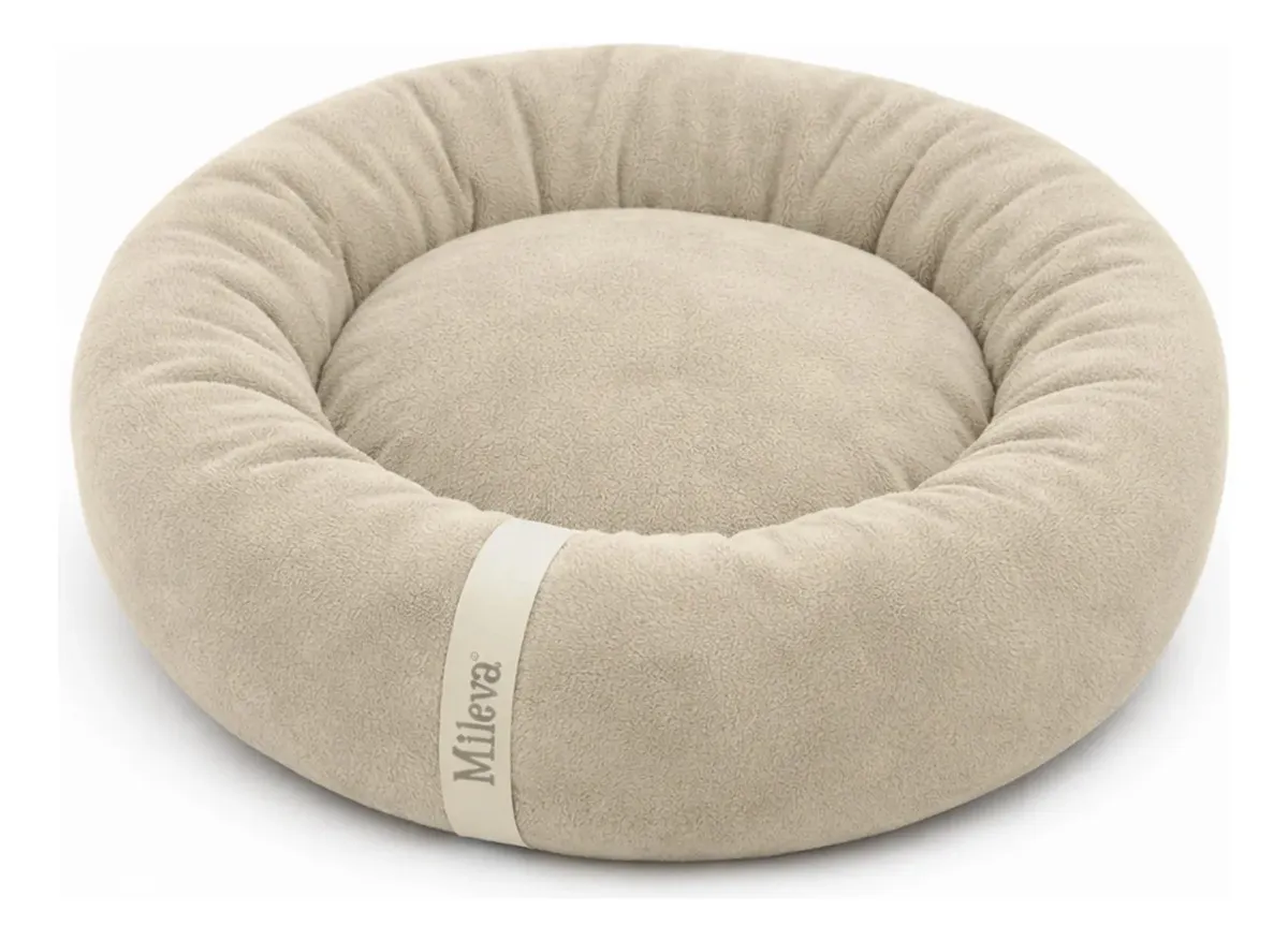 Cama Gato Nuvem Caminha Pet Redonda Mileva Store - vista lateral - foto 2 de 4