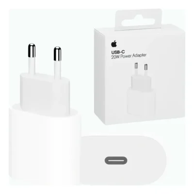 Carregador Fonte USB-C 20w para iPhone Apple Tipo-C Turbo Adaptador - Distribuidor Autorizado