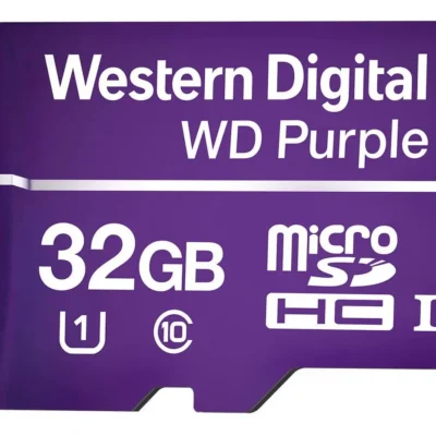 Cartão Micro Sd 32gb 16tbw Western Digital Purple
