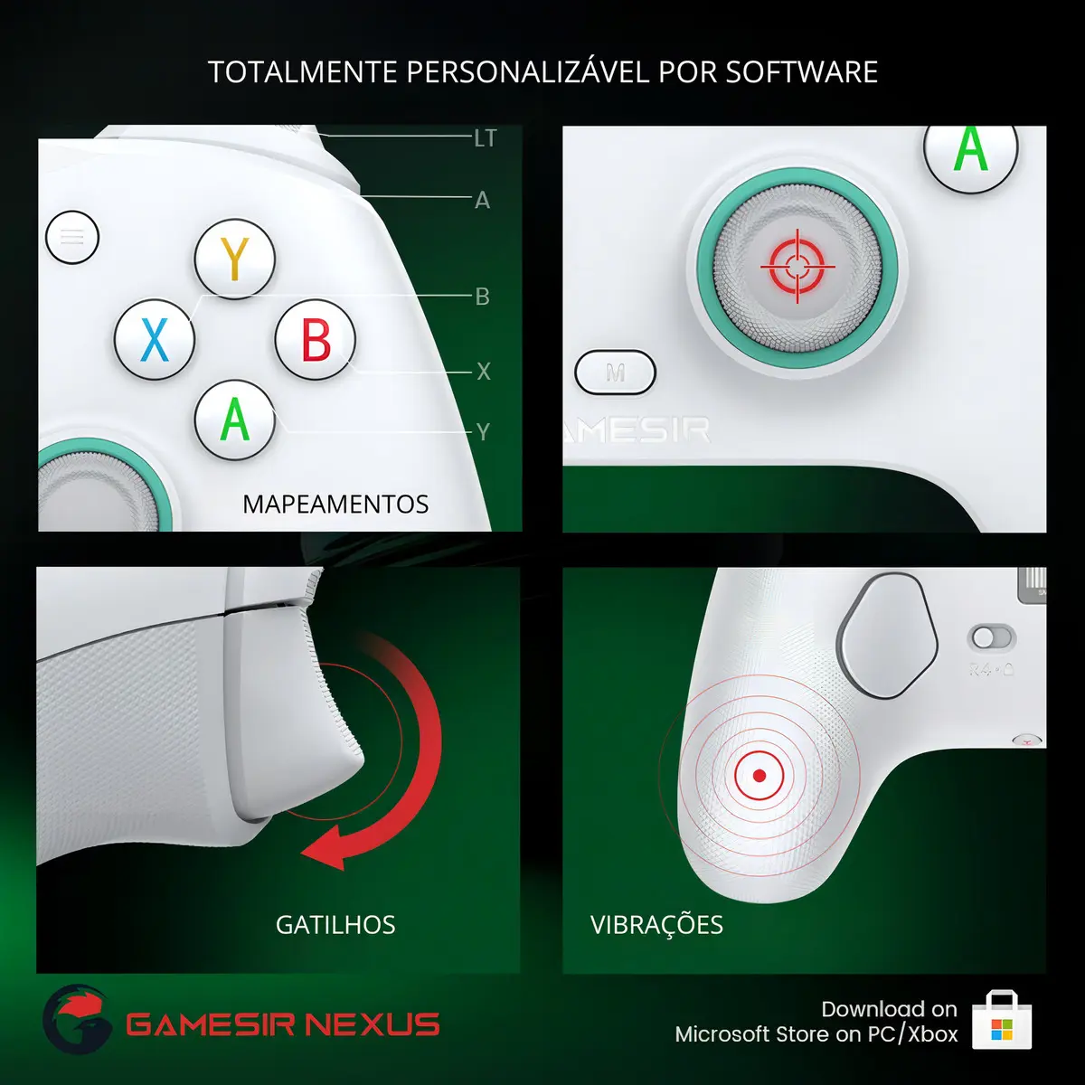 Controle GameSir G7 SE com Fio - outro ângulo - foto 4 de 6