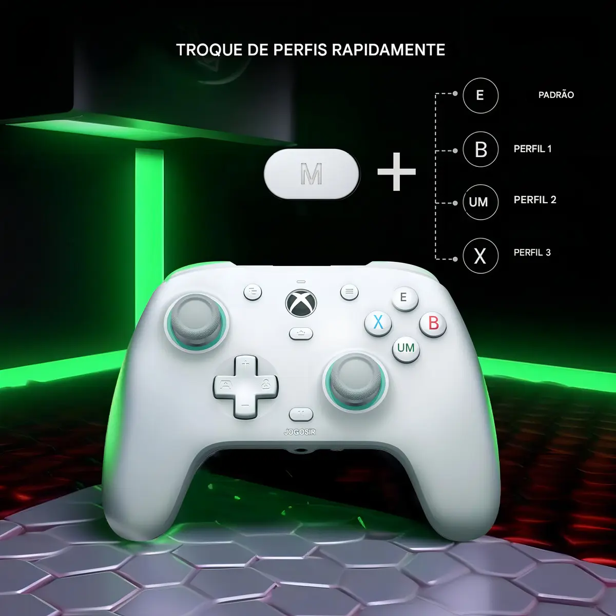 Controle GameSir G7 SE com Fio - em uso - foto 5 de 6