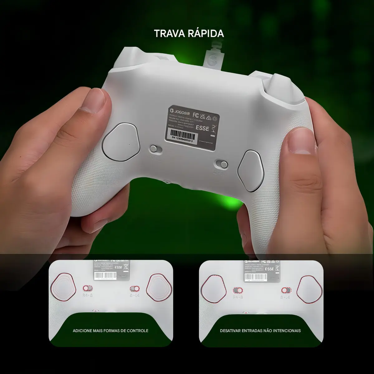 Controle GameSir G7 SE com Fio - embalagem e acessórios - foto 6 de 6