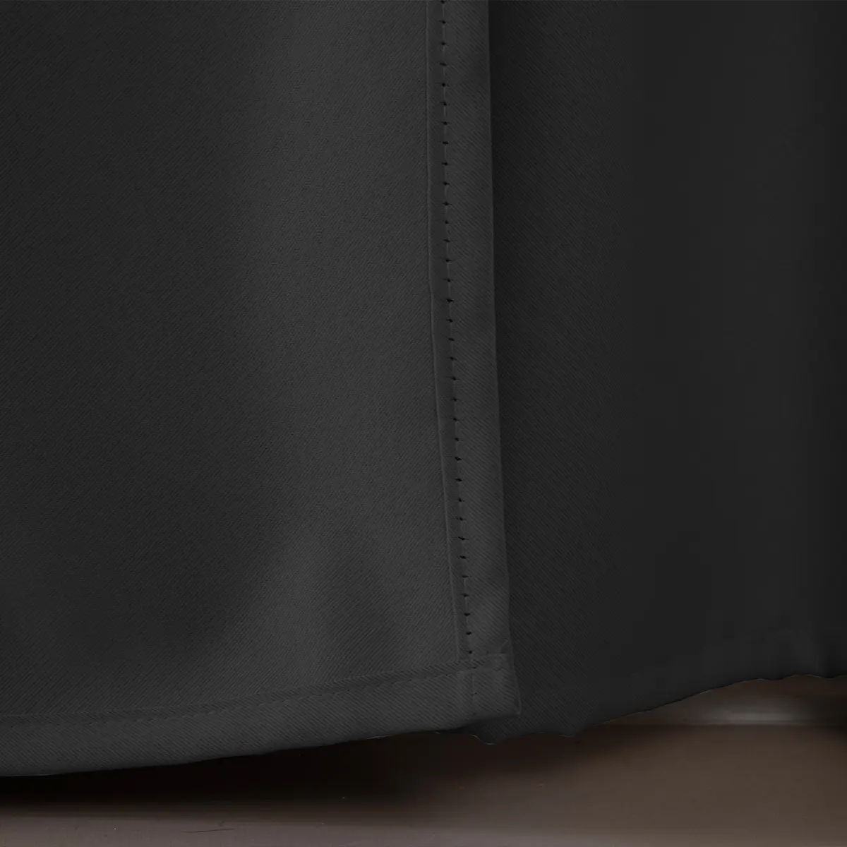 Cortina 4,00x2,80 Metros Blackout Blecaute Preto Texfine - detalhes - foto 3 de 4