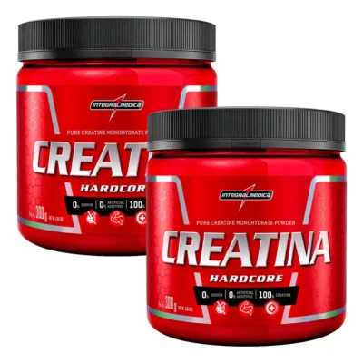 Creatina Integralmédica sem sabor pacote x 2 frascos de 300g