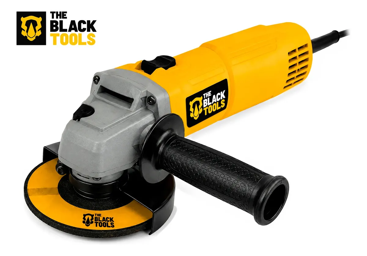 Esmerilhadeira Lixadeira Angular 780w 115mm 4.1/2 The Black Tools - embalagem e acessórios - foto 6 de 6