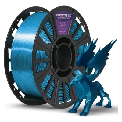 Filamento Pla Azul Metalizado Vsilk 1kg