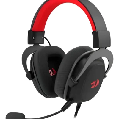 Headset Gamer Redragon Zeus Lite Preto Drivers 53mm com Microfone Removível