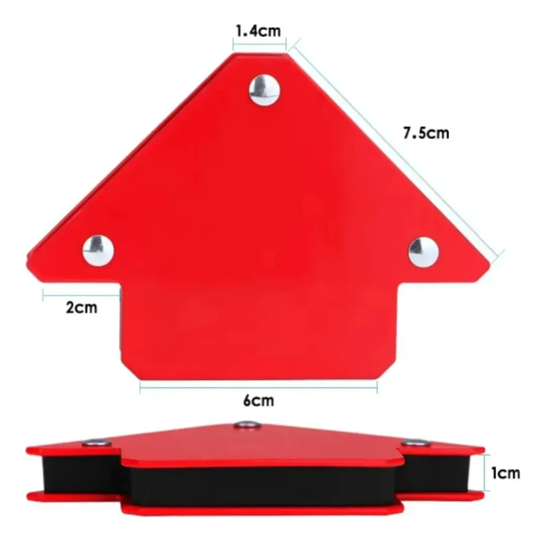 Kit 2 esquadro Magnetico Solda 12kg MFL - vista lateral - foto 2 de 4