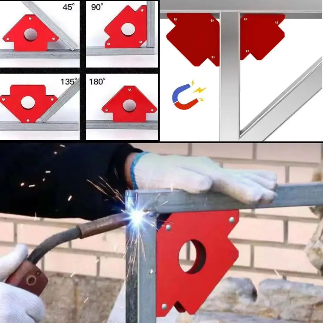 Kit 2 esquadro Magnetico Solda 12kg MFL - detalhes - foto 3 de 4