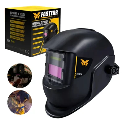 Máscara De Solda Automática Escurecimento Fasterr Fst038 Cor DIN11