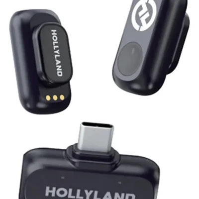 Microfone Lark A1 Hollyland Mini Usb-c Preto
