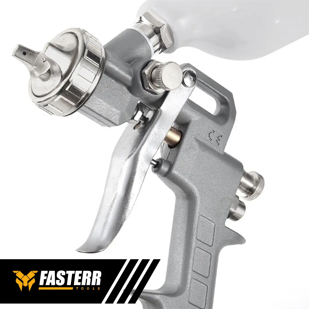 Pistola De Pintura Gravidade De Alta FASTERR TOOLS - outro ângulo - foto 4 de 6