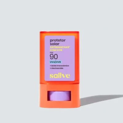 Protetor Solar Antimanchas Com Cor 2 Em Bastão 90fps Sallve