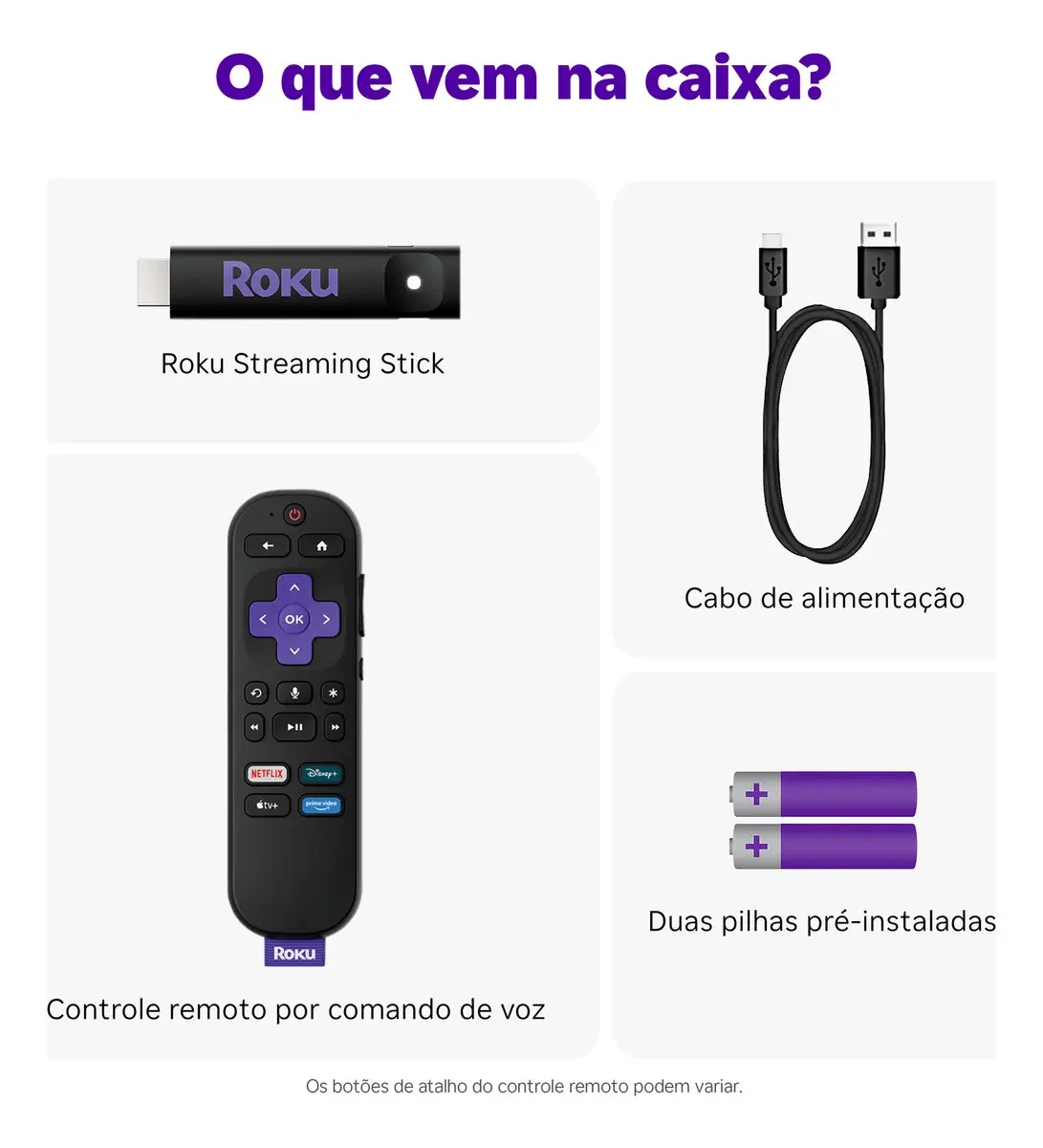 Roku Streaming Stick 2025 Para Tv - outro ângulo - foto 4 de 4