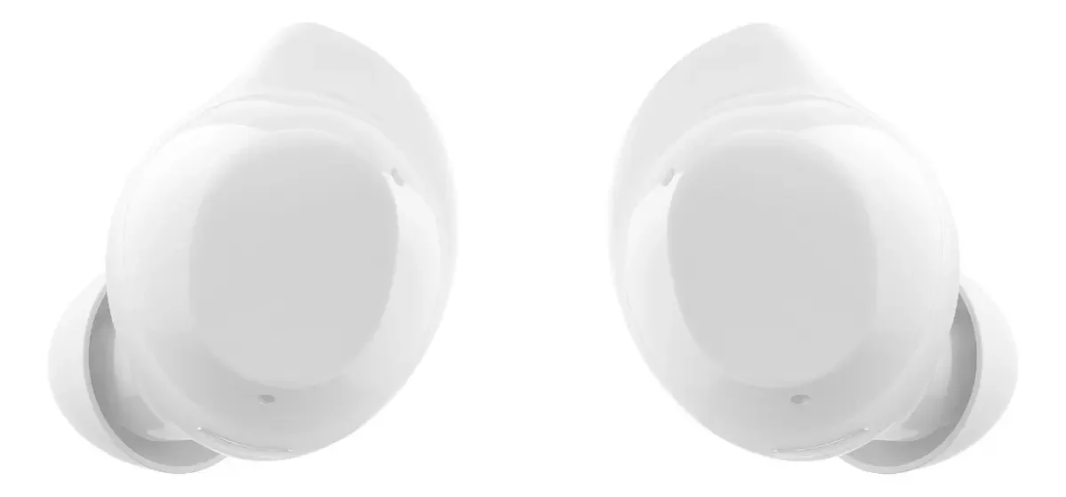 Samsung Galaxy Buds Core branco - vista lateral - foto 2 de 4